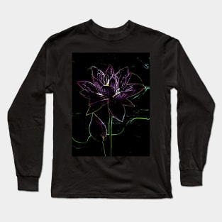 E-Lotus Flower Long Sleeve T-Shirt